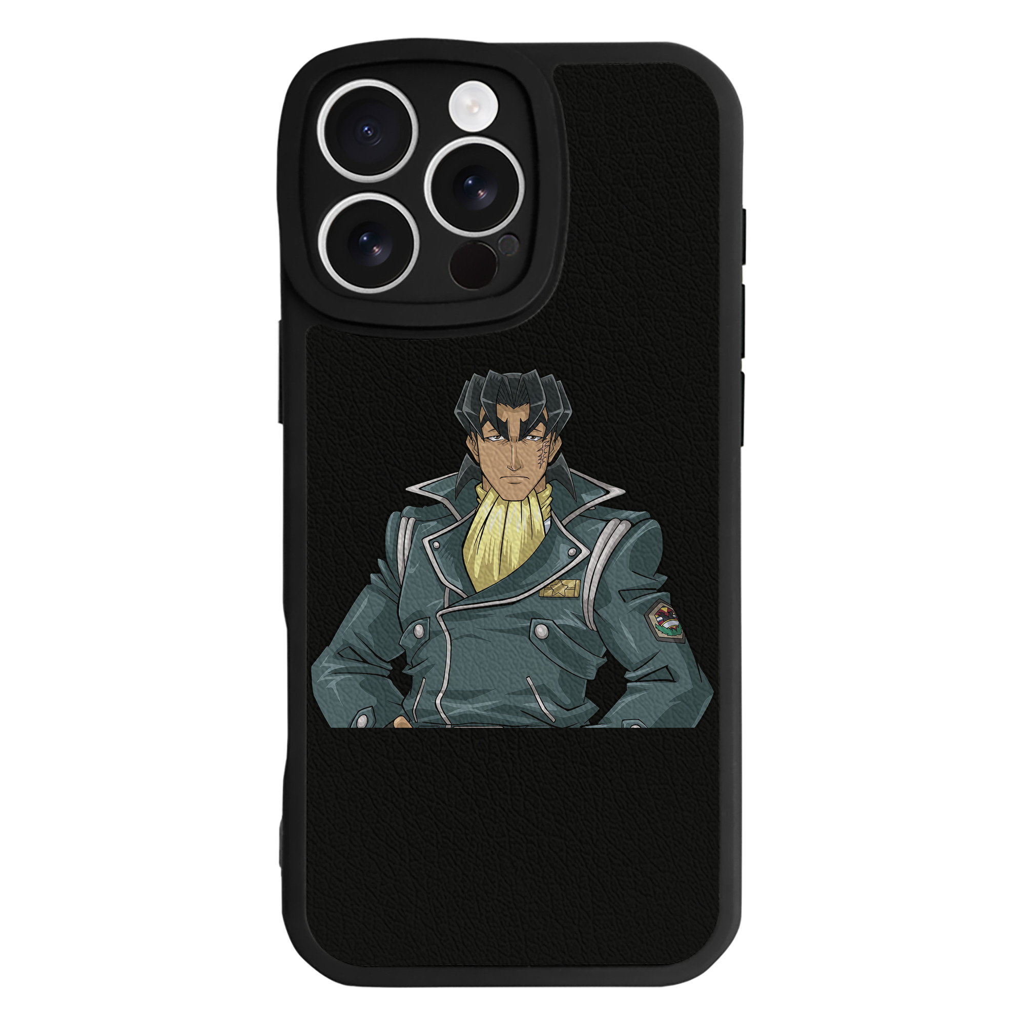 （画像用） 遊☆戯☆王 Yu-Gi-Oh! 【iPhone 16シリーズ対応】シリコンスマホケース（レザー調） 材質：シリコン